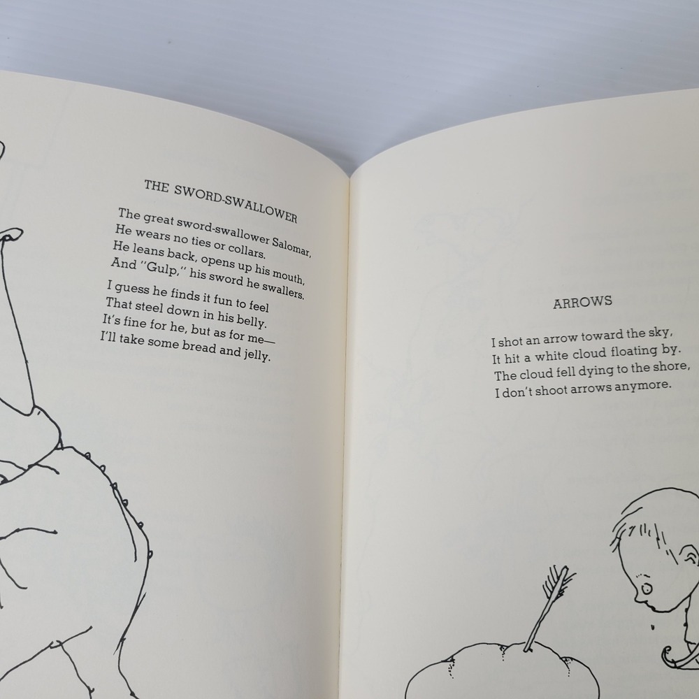 Shel Silverstein Where the Sidewalk Ends & A Light in the Attic Books Hardcover - Picture 3 of 11